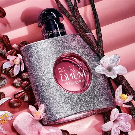 new glitter acier materiale ysl